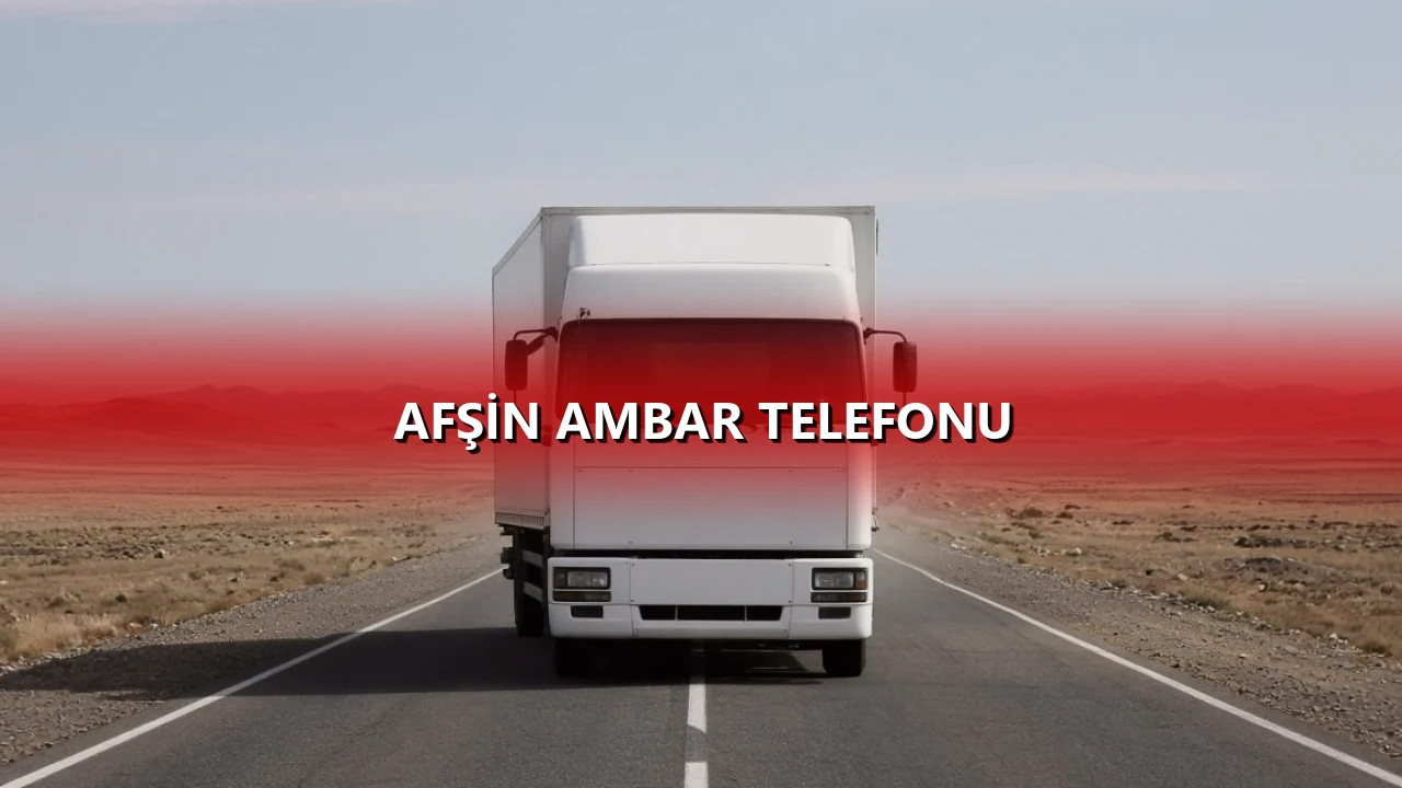 Afşin Ambar Telefonu