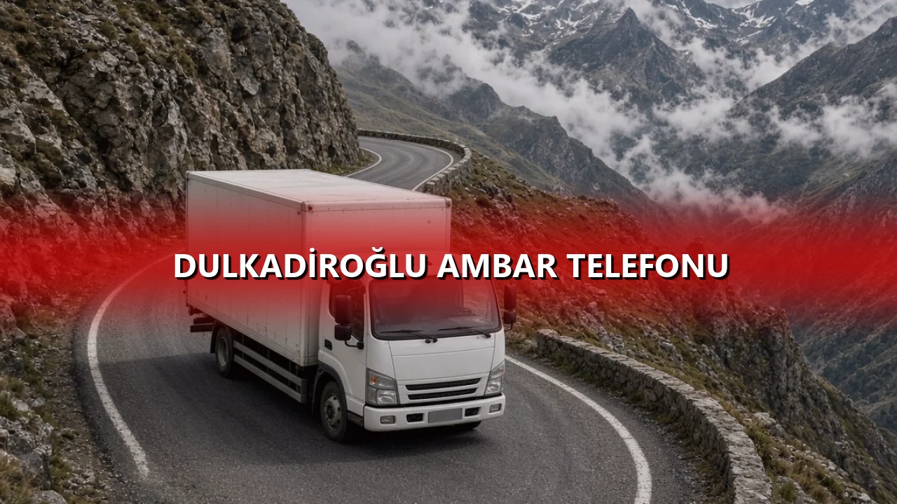 Dulkadiroğlu Ambar Telefonu