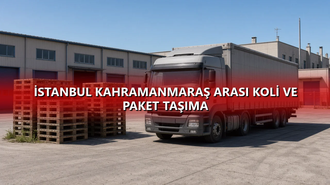 İstanbul Kahramanmaraş Arası Koli ve Paket Taşıma
